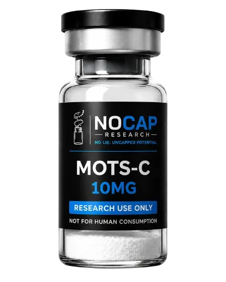 MOTS-C 10mg research vial from Nocap Research